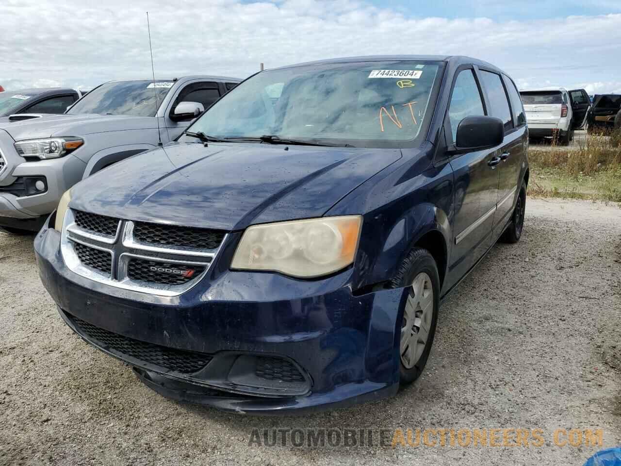 2C4RDGBG9CR333810 DODGE CARAVAN 2012