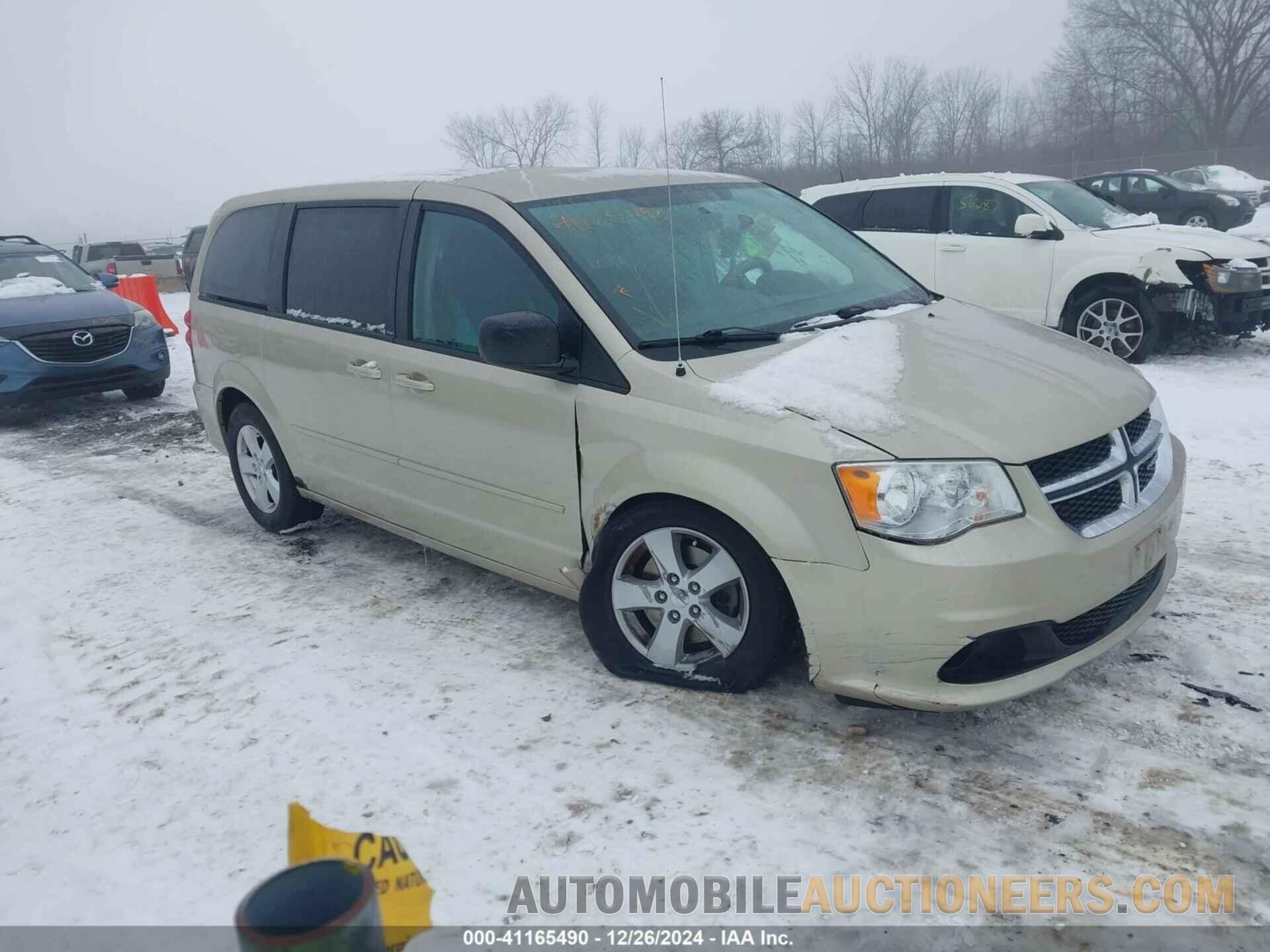 2C4RDGBG9DR659401 DODGE GRAND CARAVAN 2013