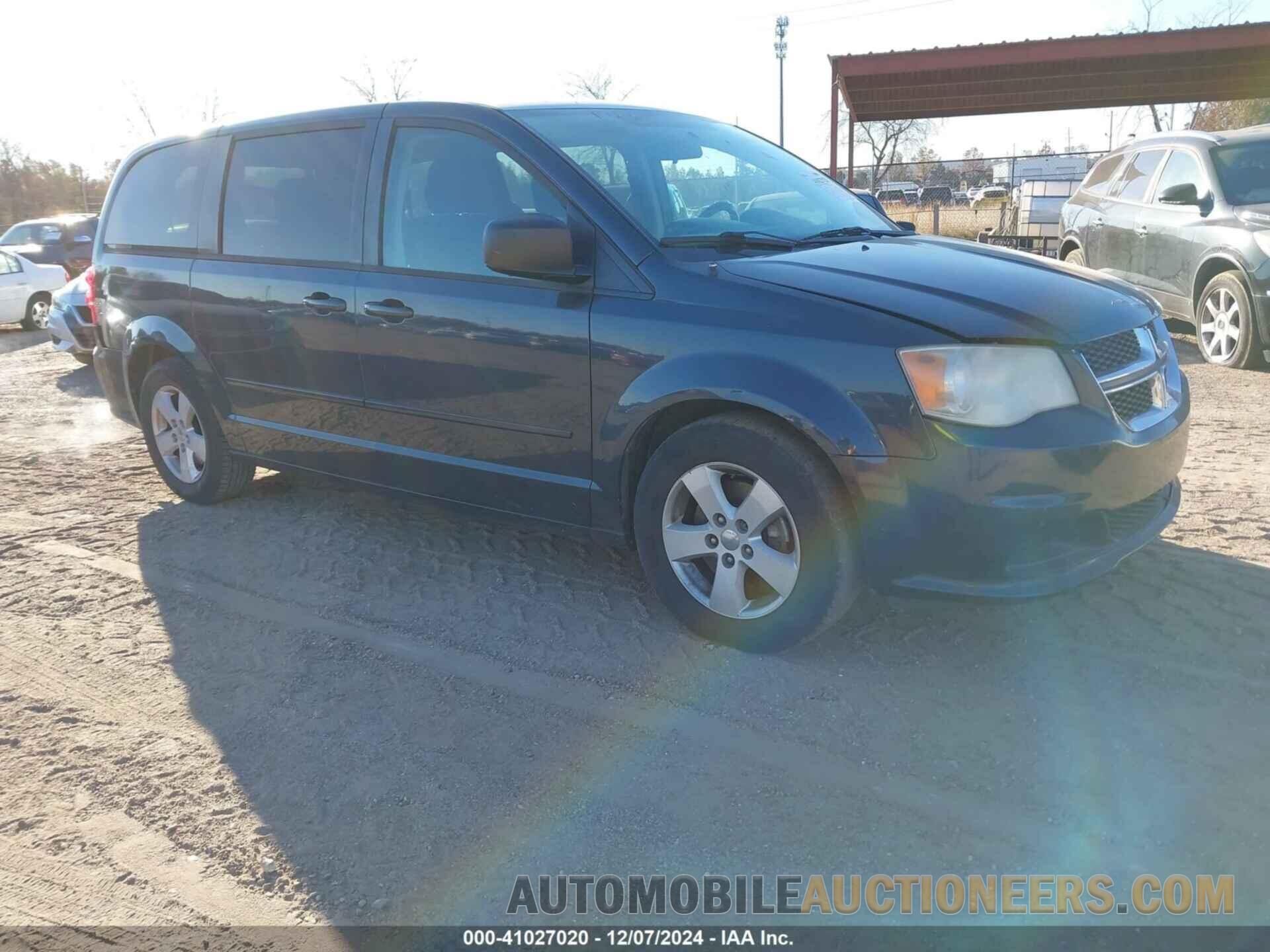 2C4RDGBG9DR687151 DODGE GRAND CARAVAN 2013