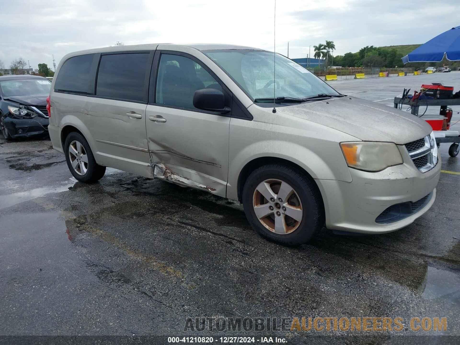 2C4RDGBG9DR723548 DODGE GRAND CARAVAN 2013