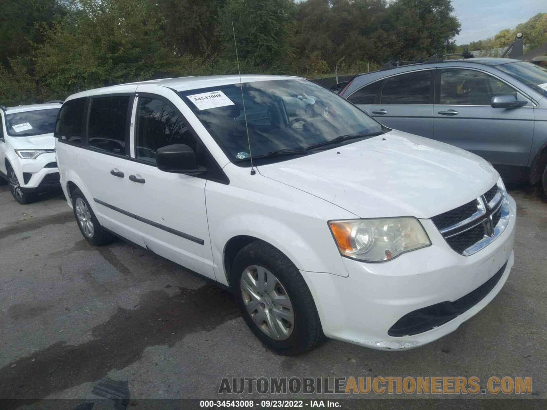 2C4RDGBG9ER166237 DODGE GRAND CARAVAN 2014