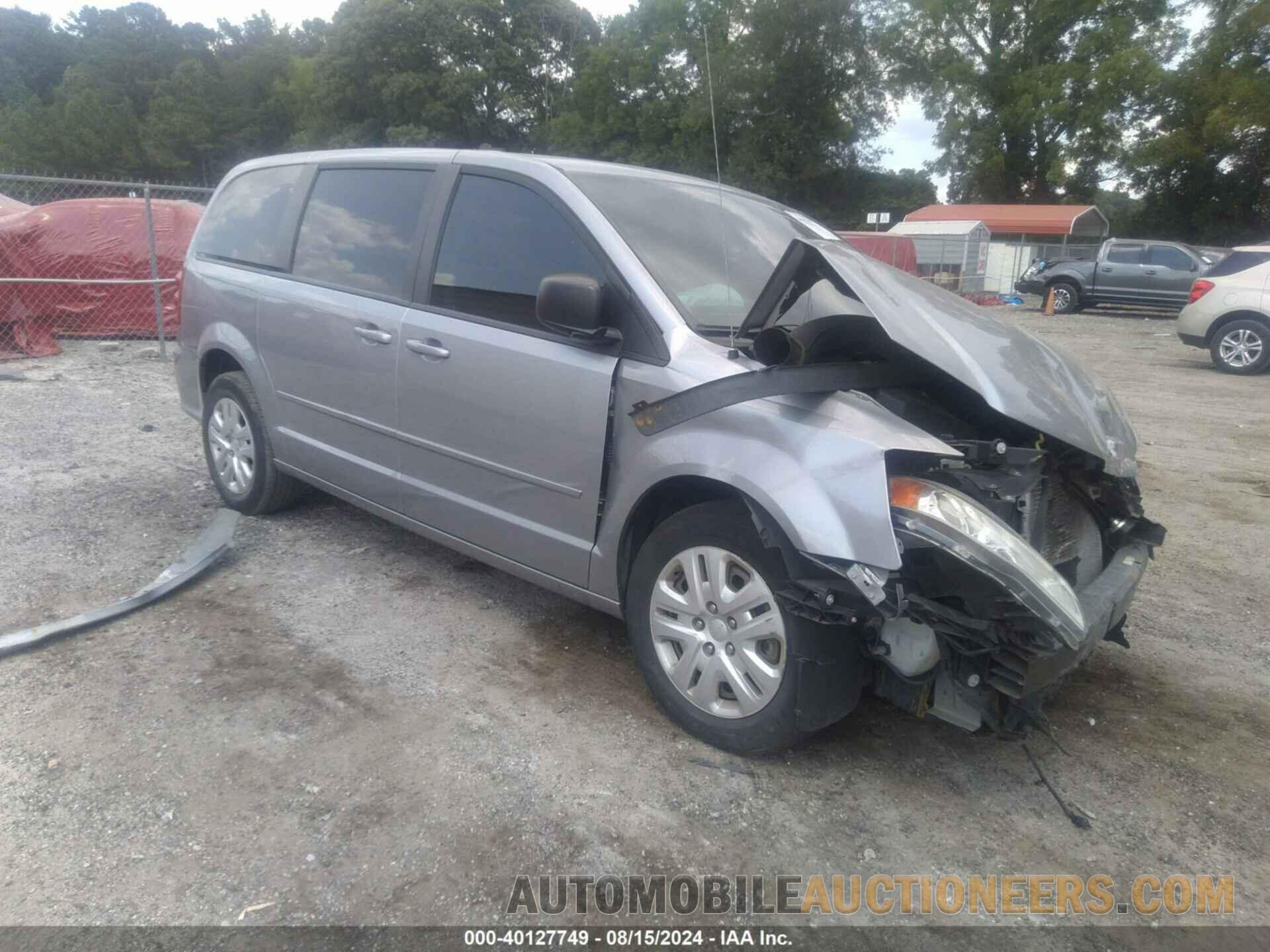 2C4RDGBG9HR563113 DODGE GRAND CARAVAN 2017