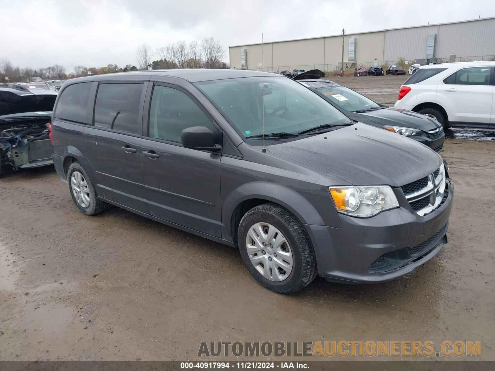 2C4RDGBG9HR641048 DODGE GRAND CARAVAN 2017