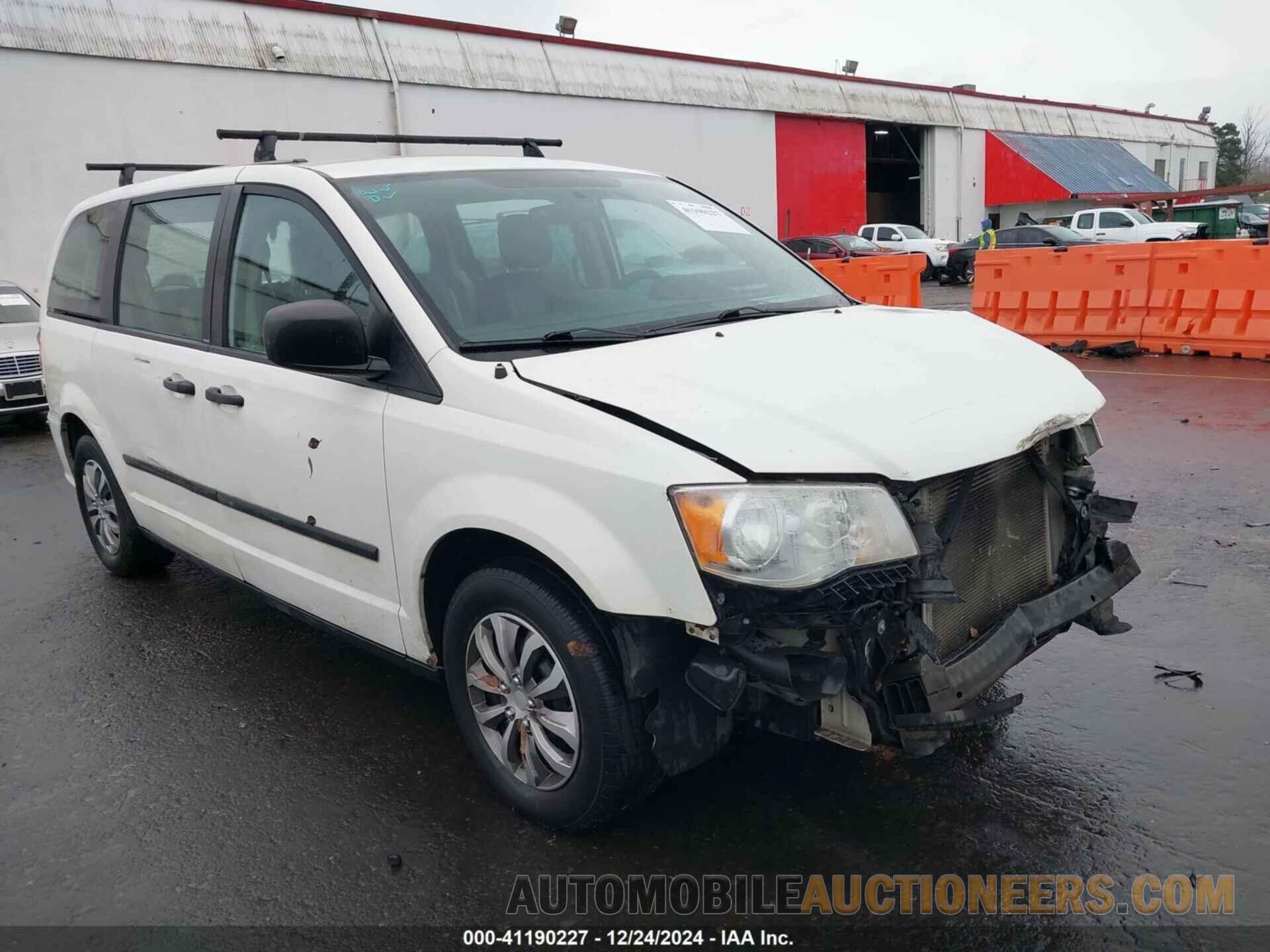 2C4RDGBGXCR216009 DODGE GRAND CARAVAN 2012