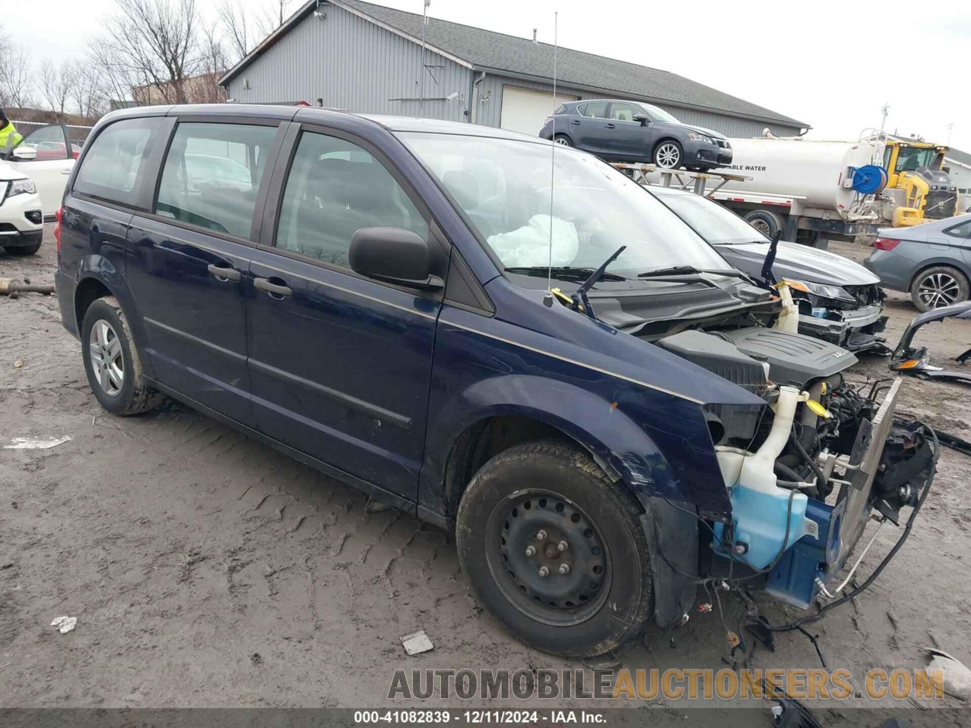 2C4RDGBGXDR652571 DODGE GRAND CARAVAN 2013