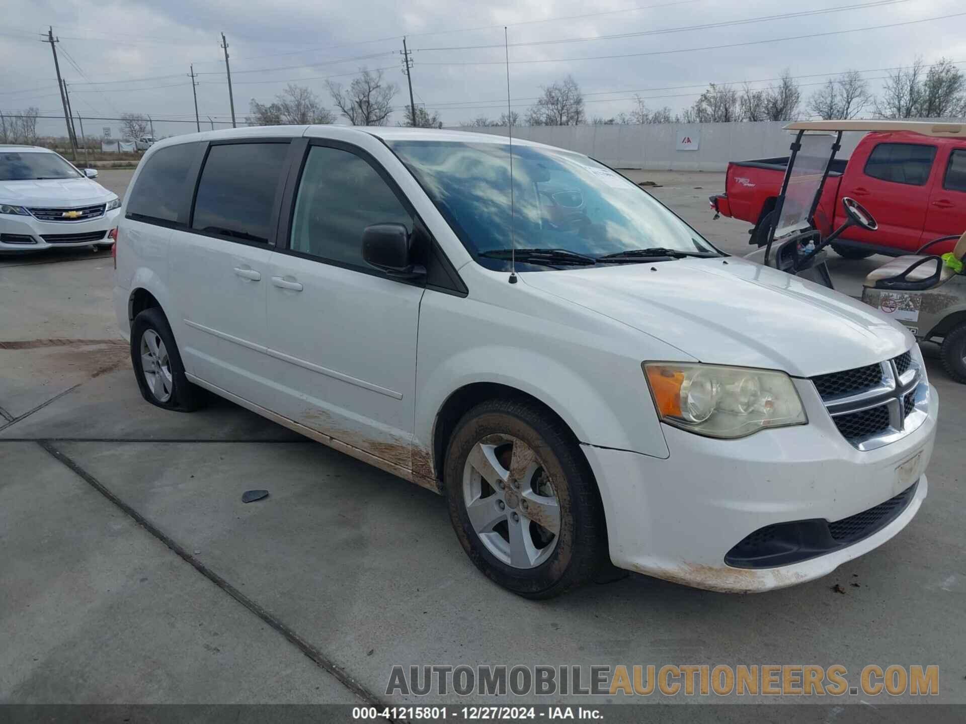 2C4RDGBGXDR723218 DODGE GRAND CARAVAN 2013