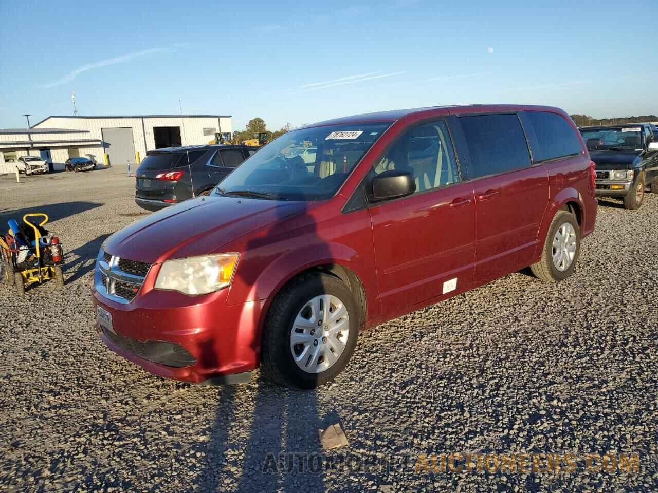 2C4RDGBGXER390259 DODGE CARAVAN 2014