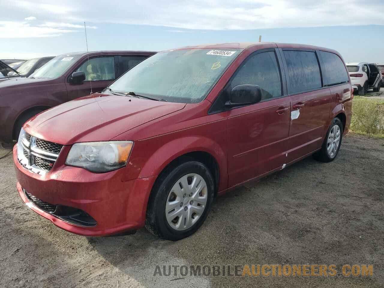 2C4RDGBGXER471827 DODGE CARAVAN 2014