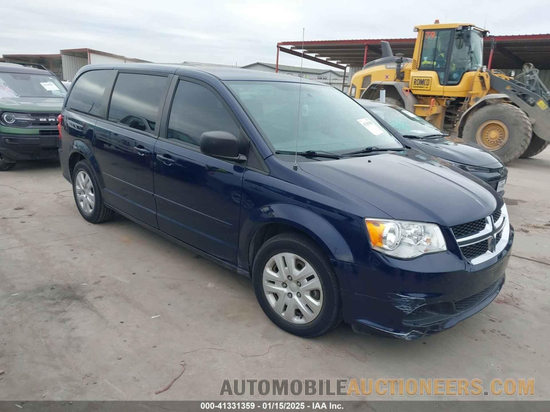 2C4RDGBGXFR616348 DODGE GRAND CARAVAN 2015