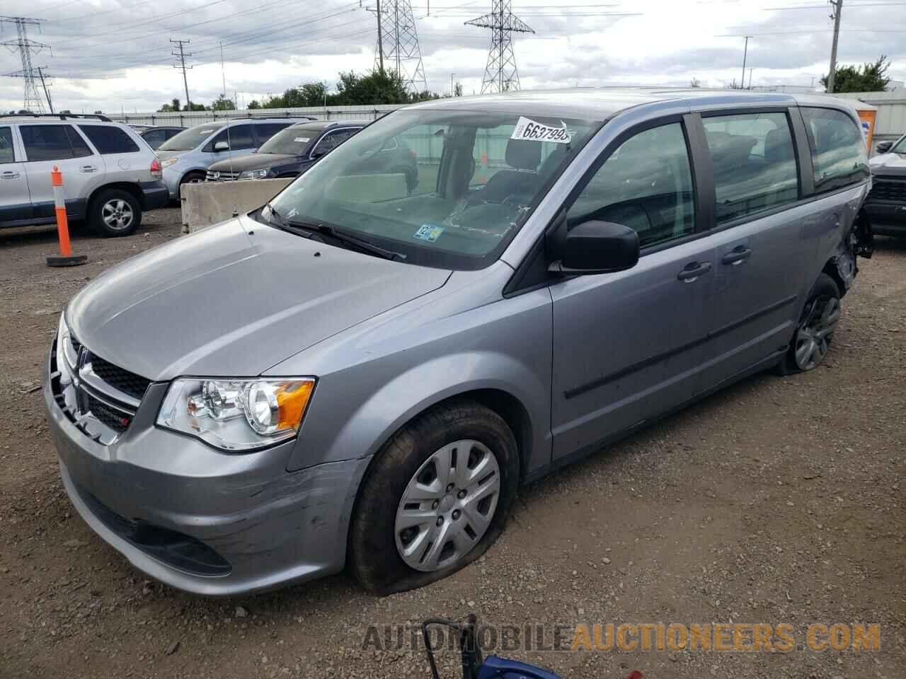 2C4RDGBGXGR369091 DODGE CARAVAN 2016