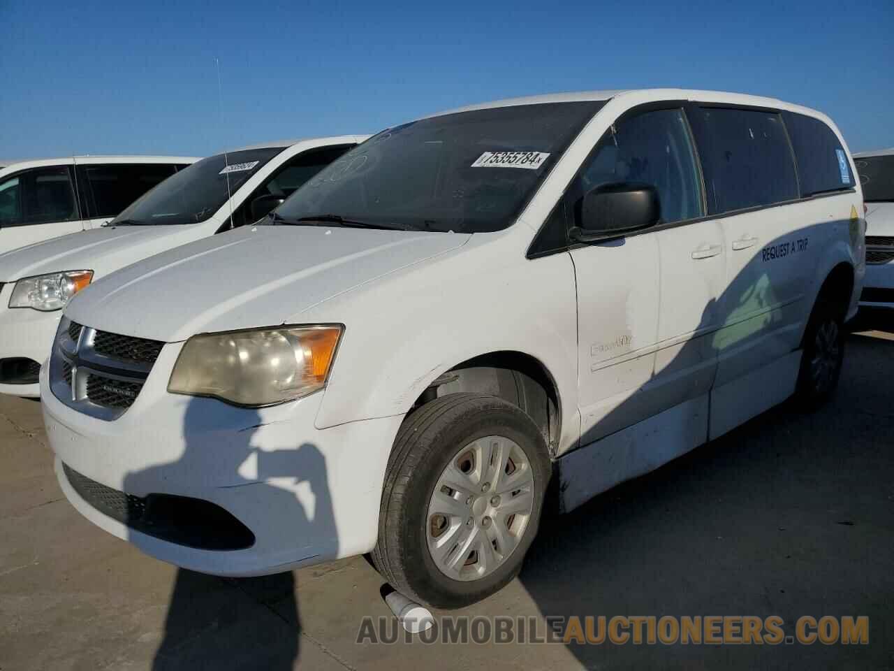 2C4RDGBGXHR768052 DODGE CARAVAN 2017