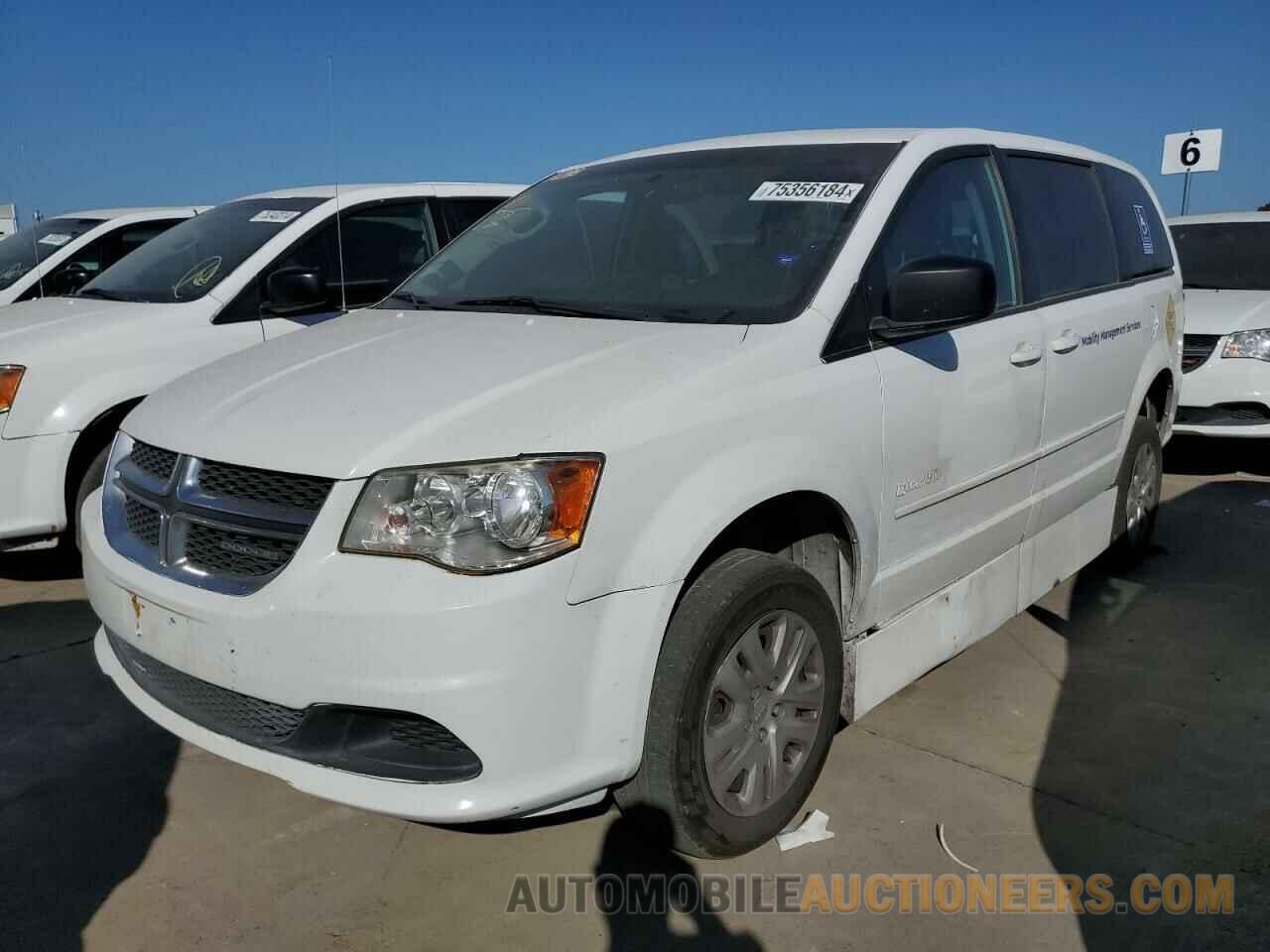 2C4RDGBGXHR776491 DODGE CARAVAN 2017