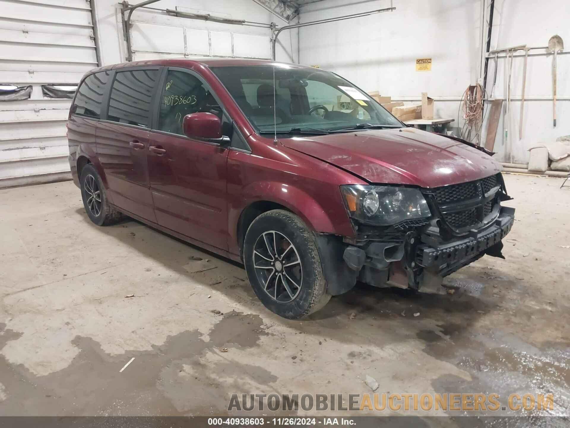 2C4RDGBGXHR849827 DODGE GRAND CARAVAN 2017