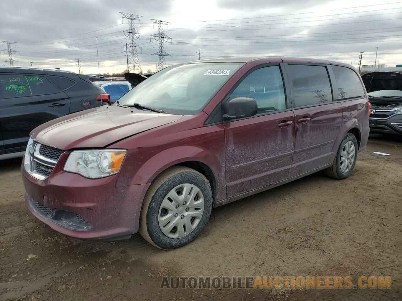 2C4RDGBGXHR849911 DODGE CARAVAN 2017