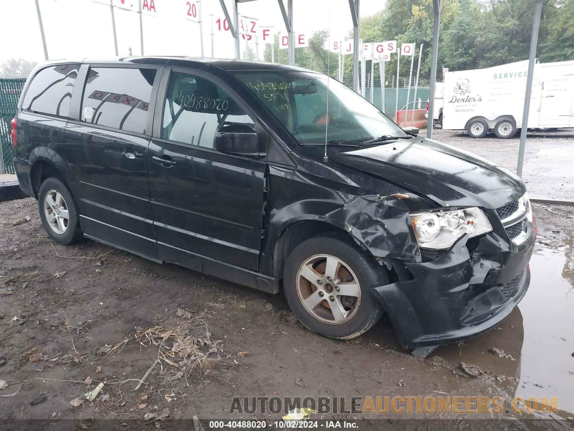 2C4RDGCG1DR523231 DODGE GRAND CARAVAN 2013