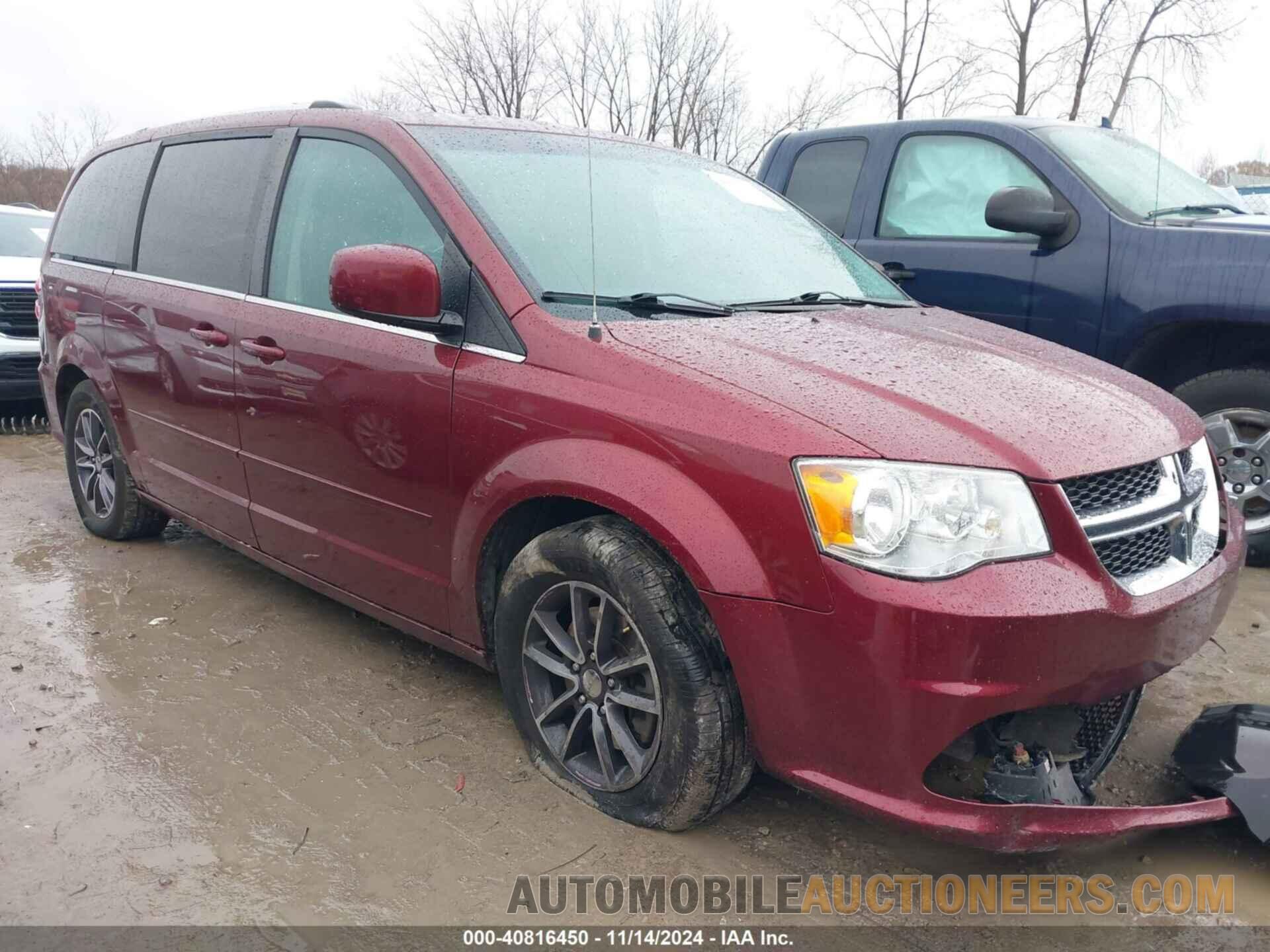 2C4RDGCG8HR862722 DODGE GRAND CARAVAN 2017