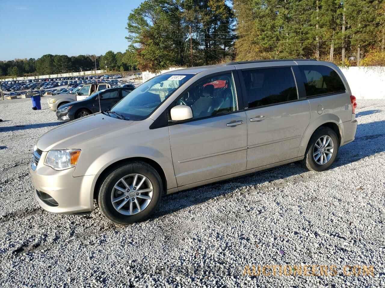 2C4RDGCGXER252588 DODGE CARAVAN 2014