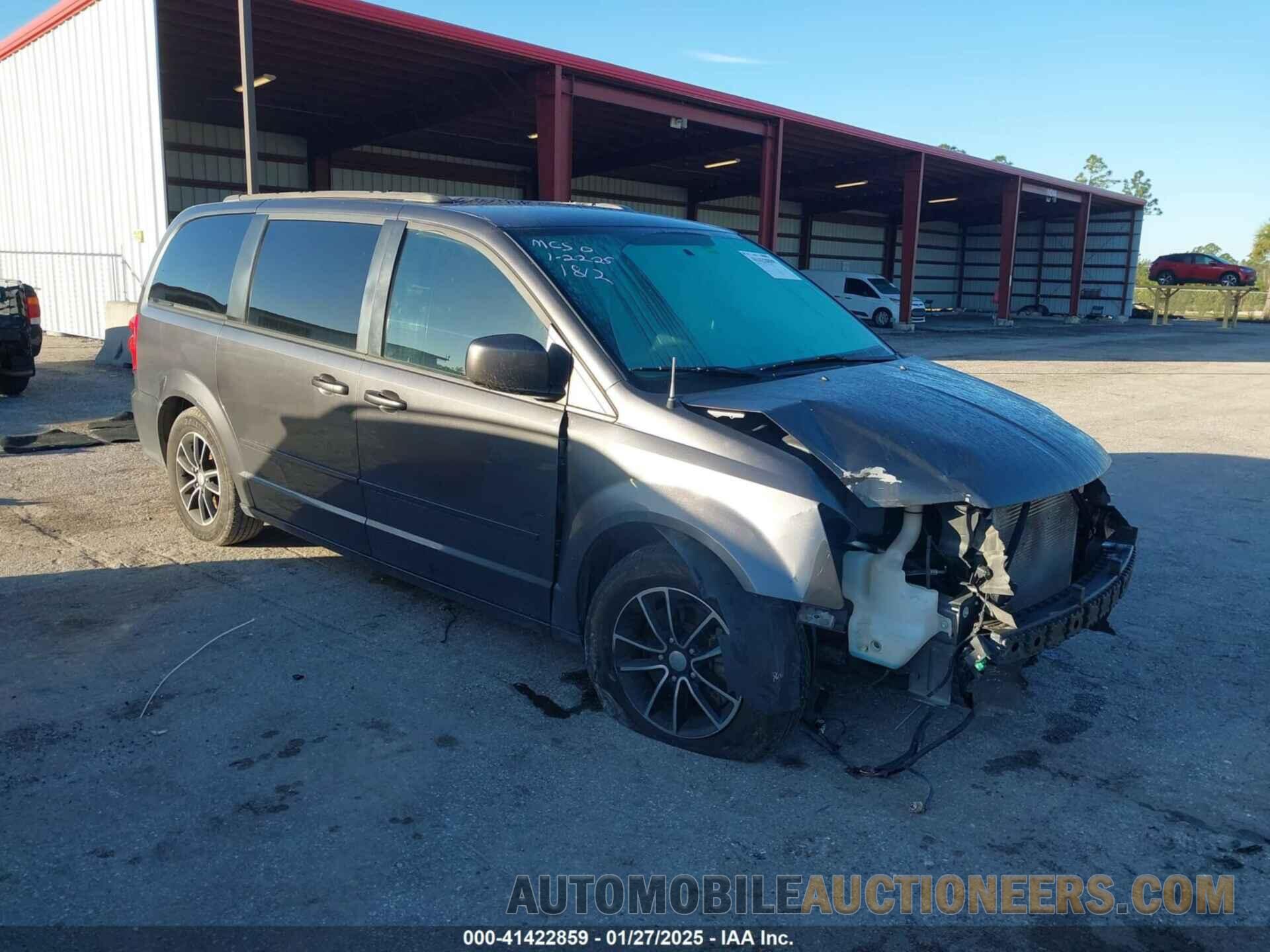 2C4RDGEGXHR806231 DODGE GRAND CARAVAN 2017