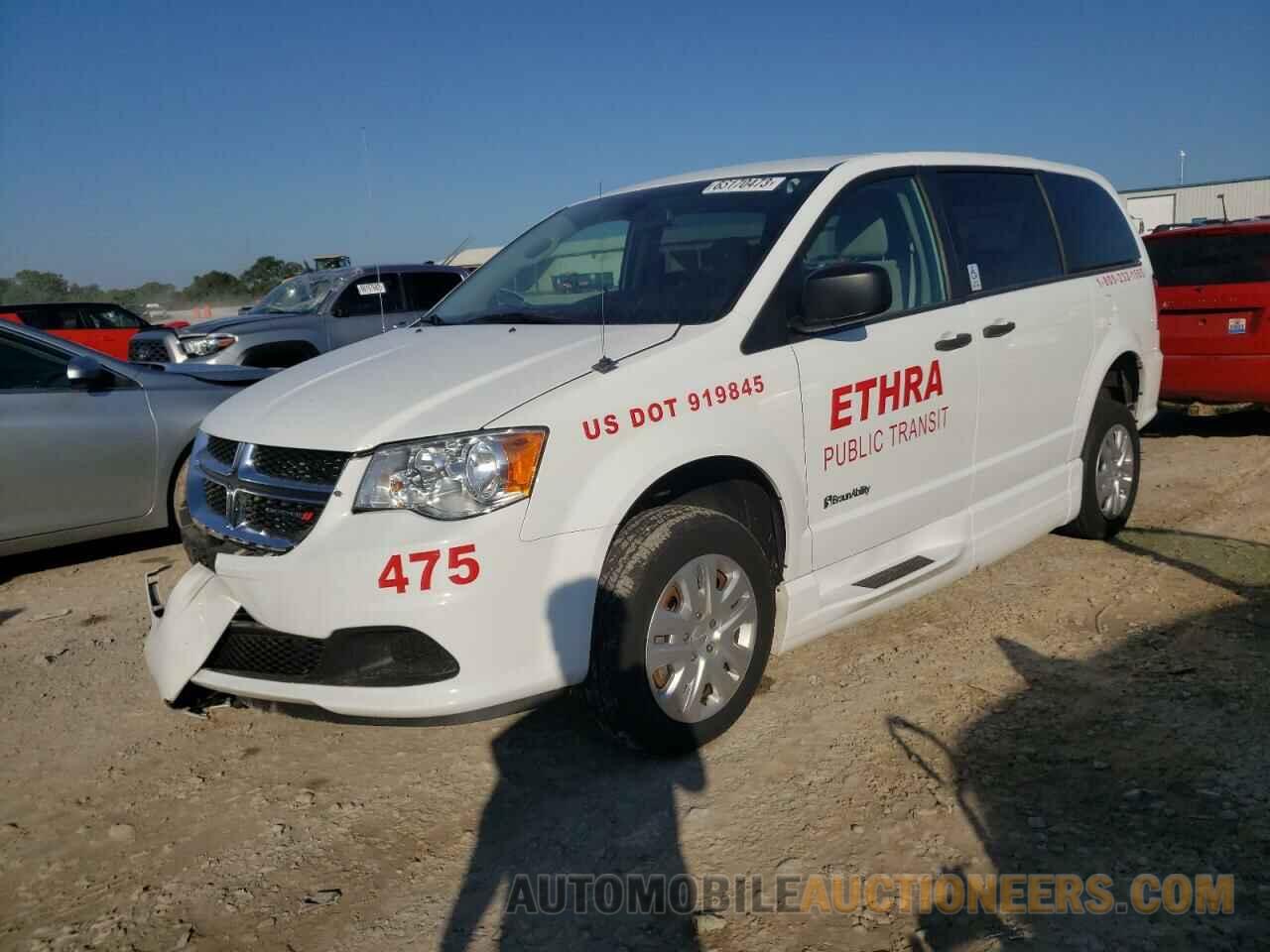 2C7WDGBG3KR649482 DODGE CARAVAN 2019