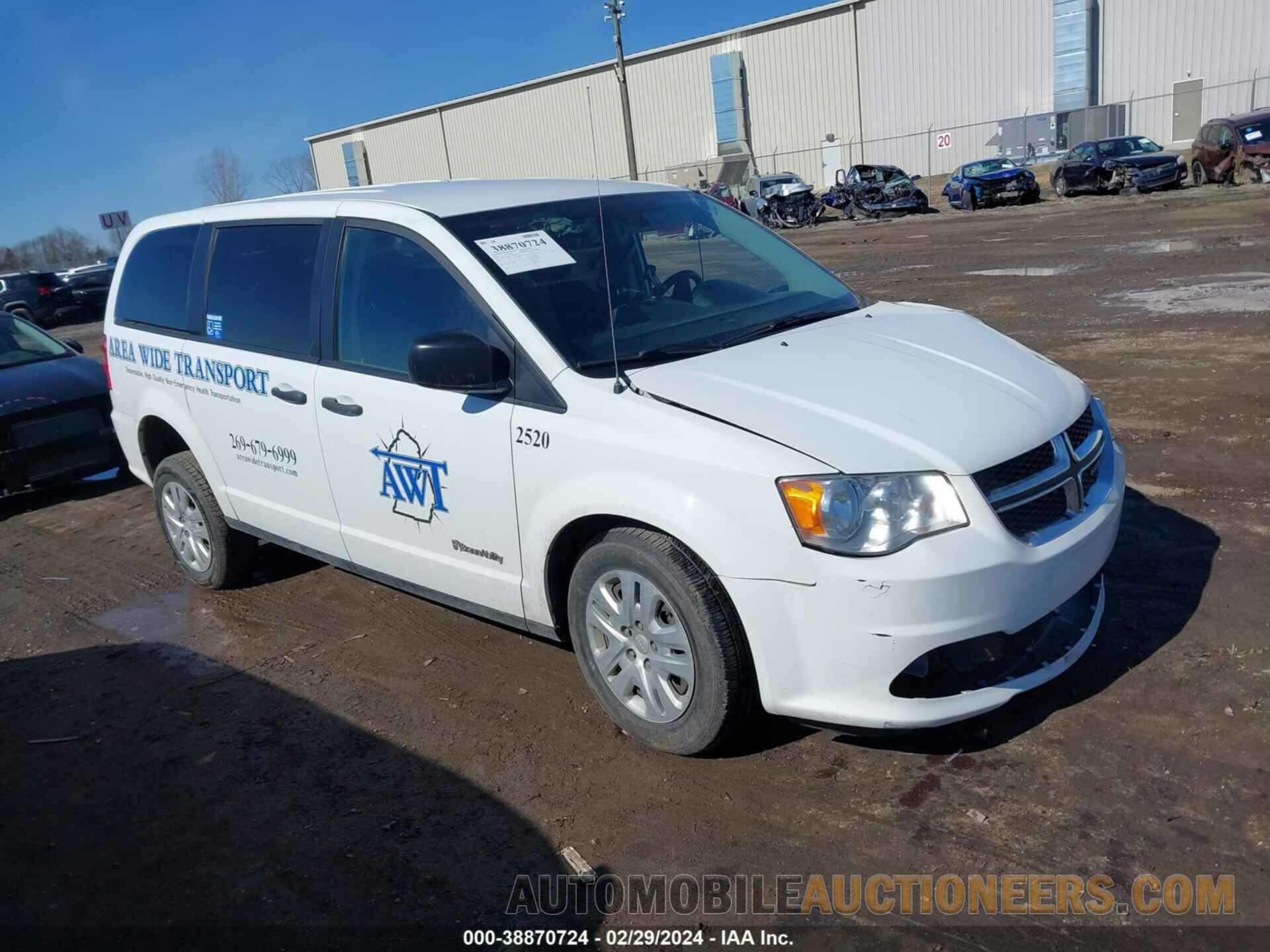 2C7WDGBG4LR191405 DODGE GRAND CARAVAN 2020