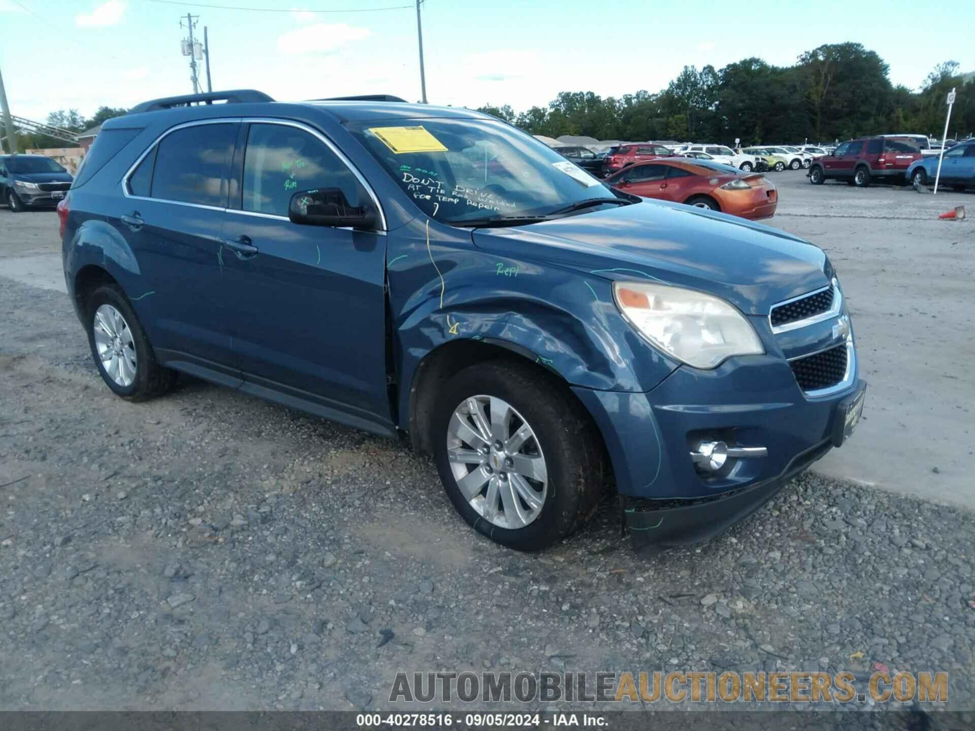 2CNFLNE55B6436769 CHEVROLET EQUINOX 2011