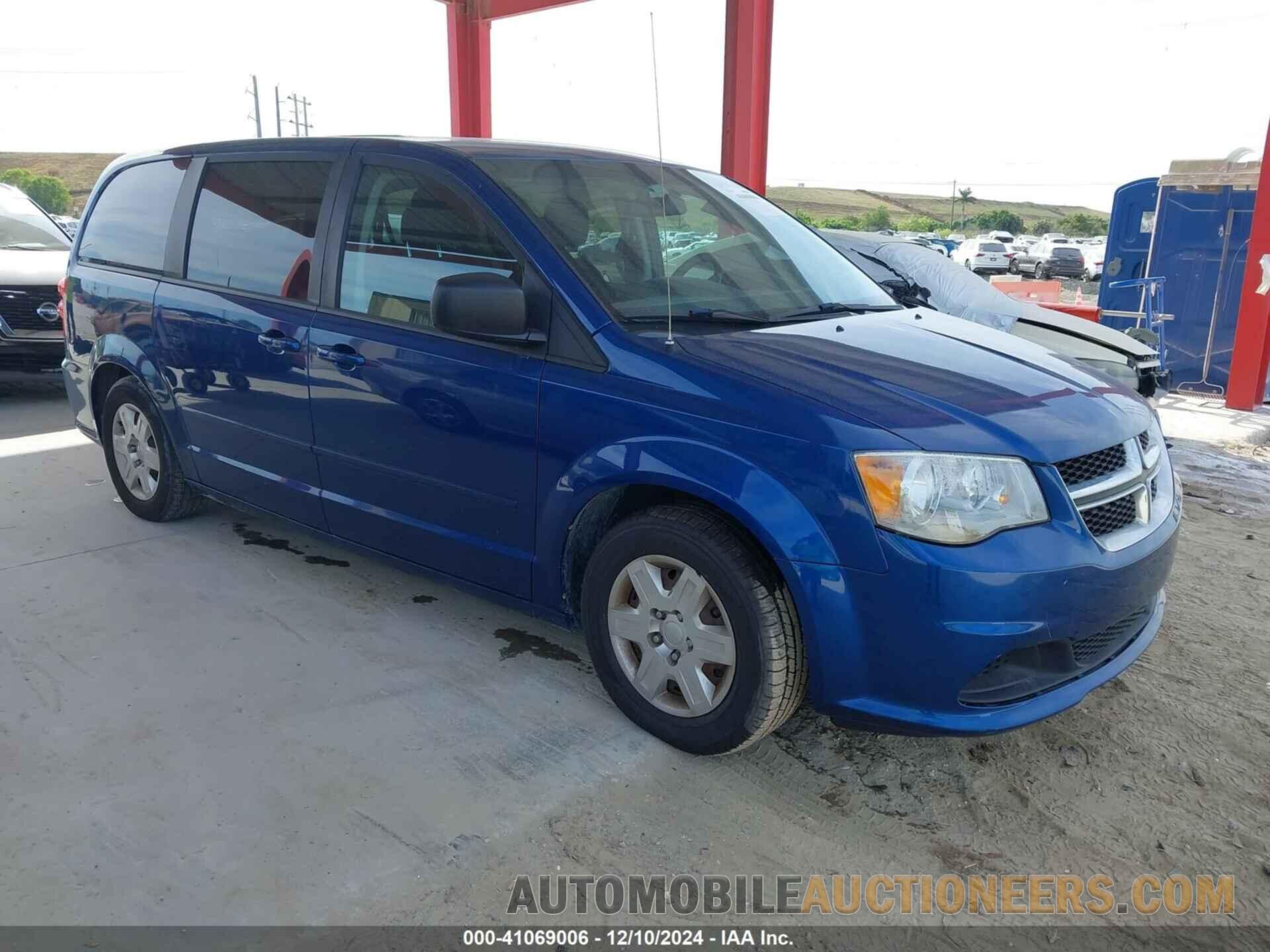 2D4RN4DGXBR779314 DODGE GRAND CARAVAN 2011