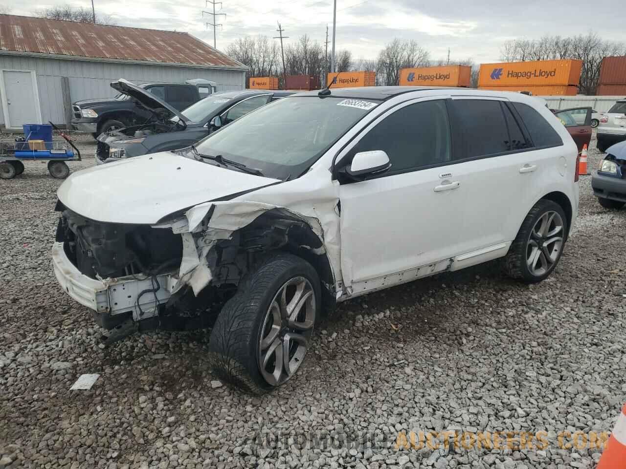 2FMDK3AKXDBE17235 FORD EDGE 2013