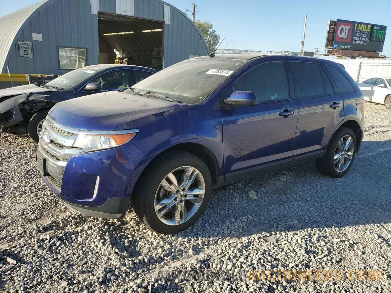 2FMDK4JC8DBB75351 FORD EDGE 2013