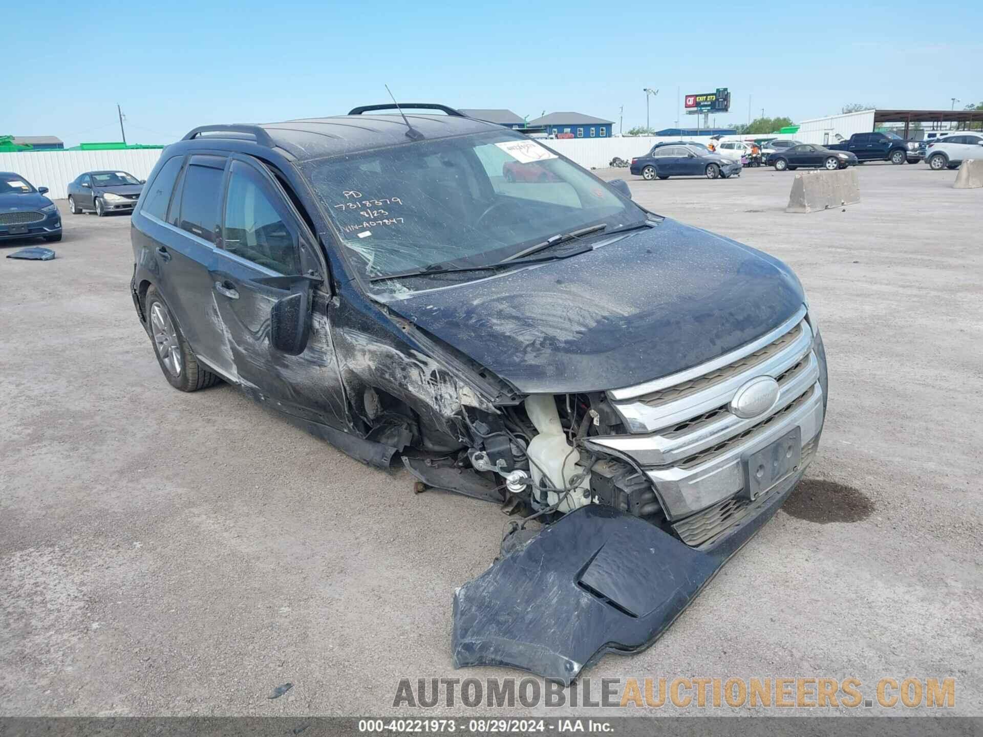 2FMDK4KC9EBA07847 FORD EDGE 2014