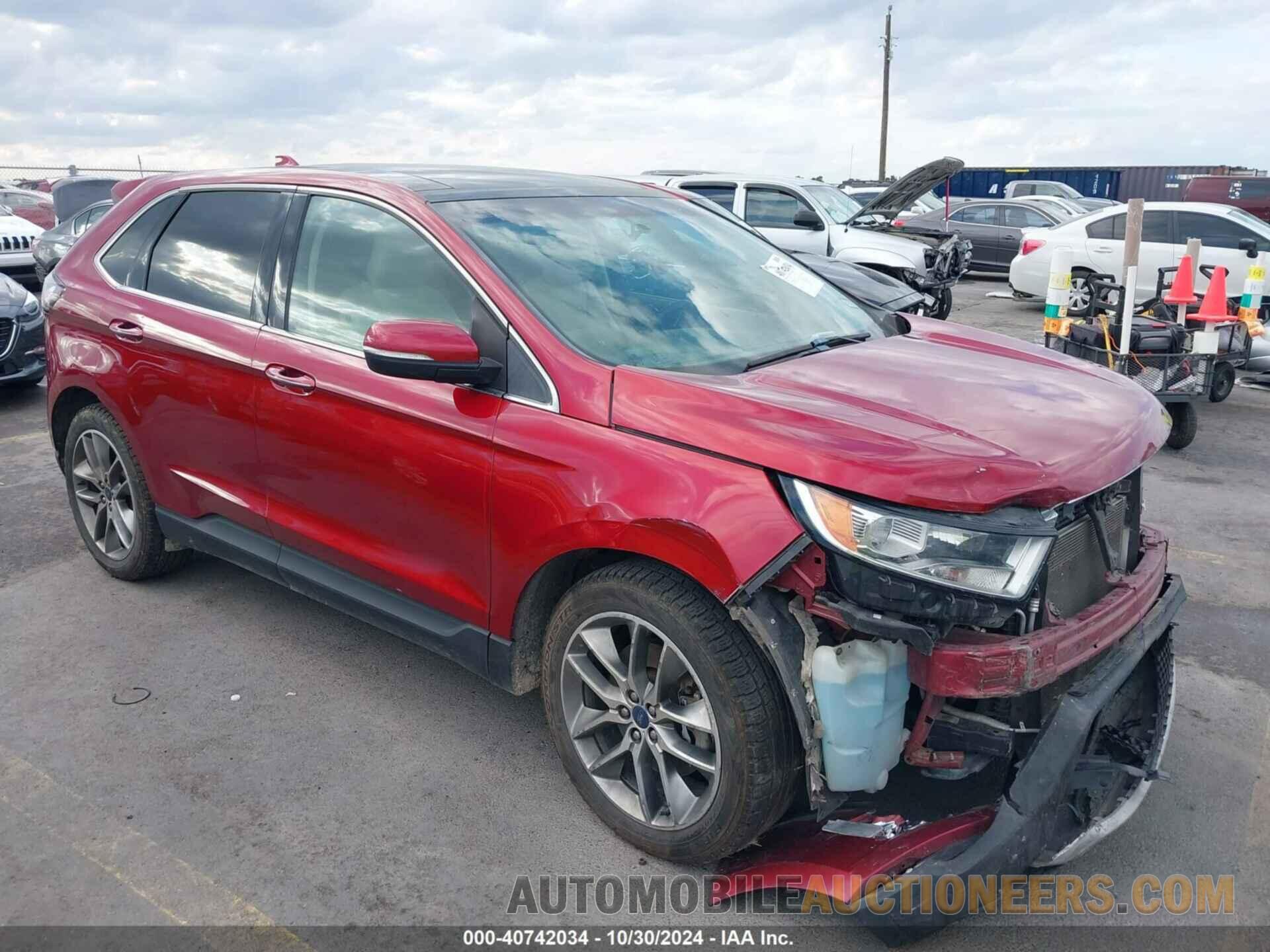 2FMPK3K80GBB10998 FORD EDGE 2016