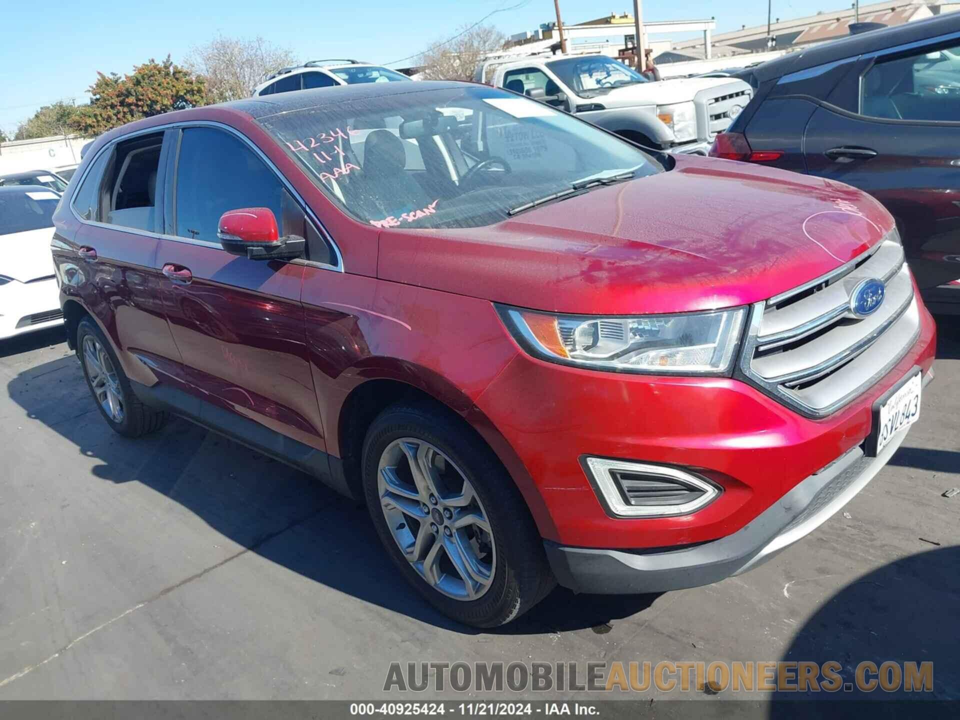 2FMPK3K83GBB82780 FORD EDGE 2016