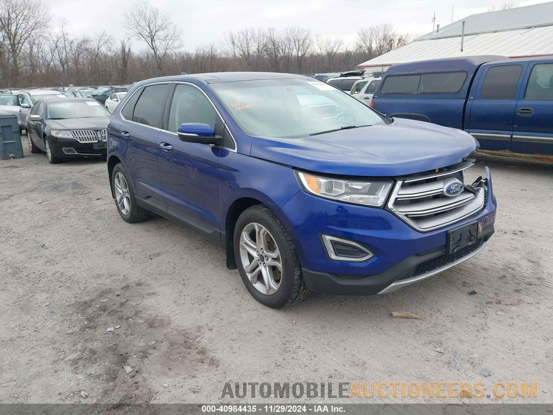 2FMPK4K87FBB00862 FORD EDGE 2015