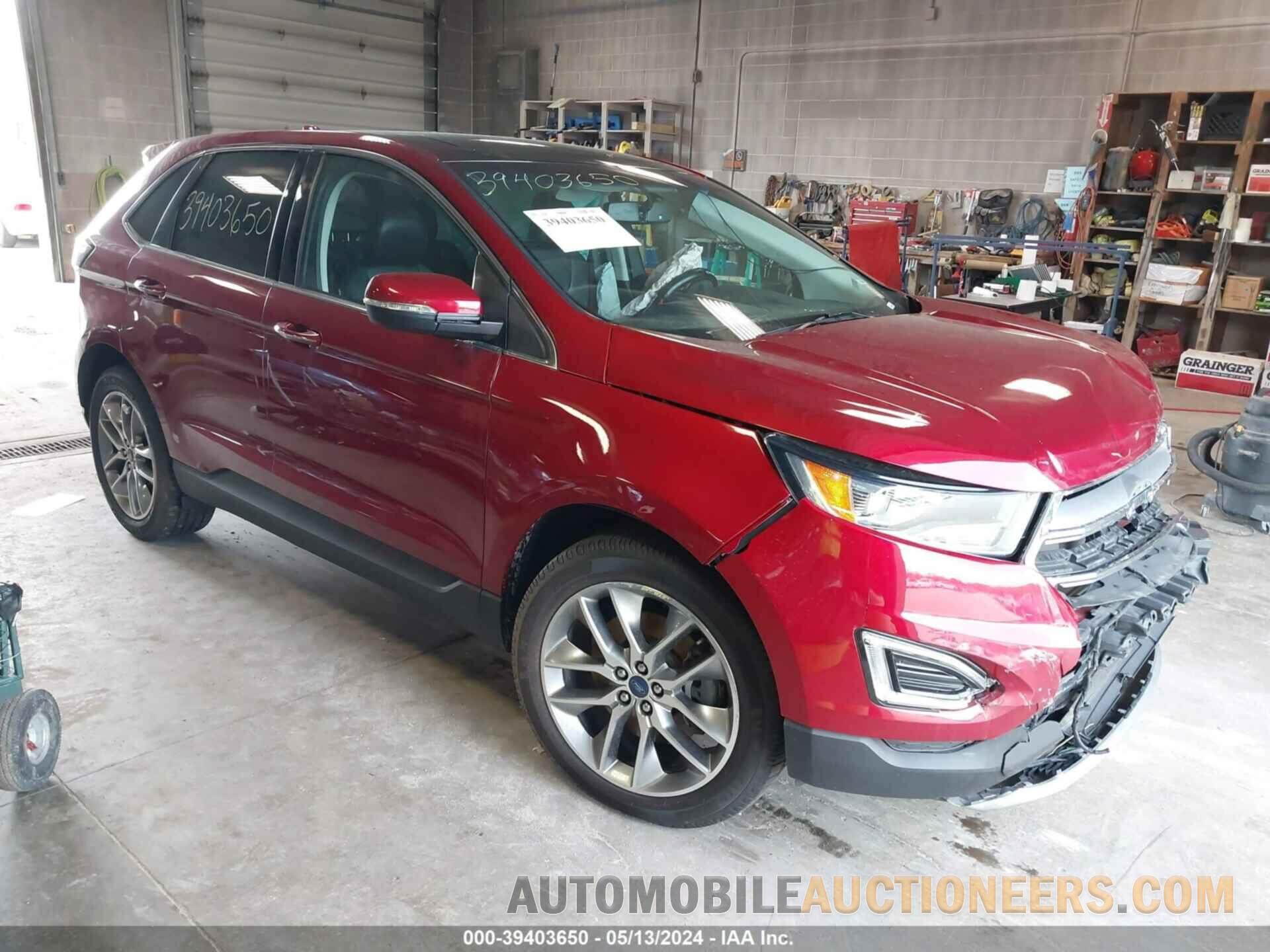 2FMPK4K87GBC20338 FORD EDGE 2016