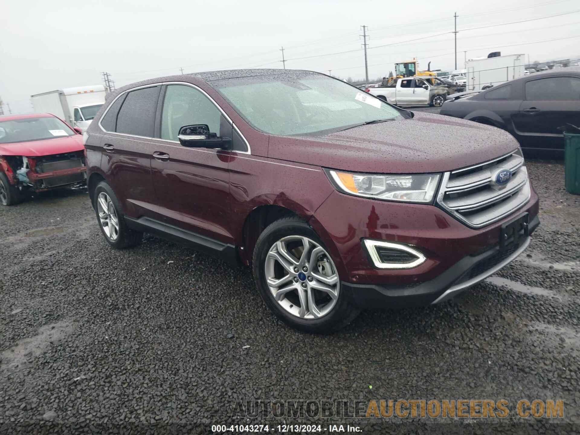 2FMPK4K8XHBC02904 FORD EDGE 2017