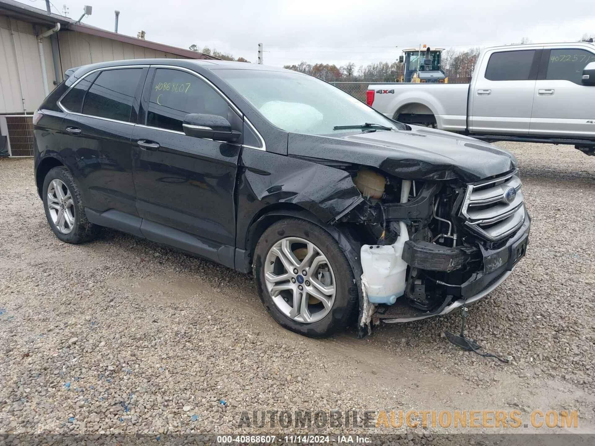 2FMPK4K8XJBB80182 FORD EDGE 2018