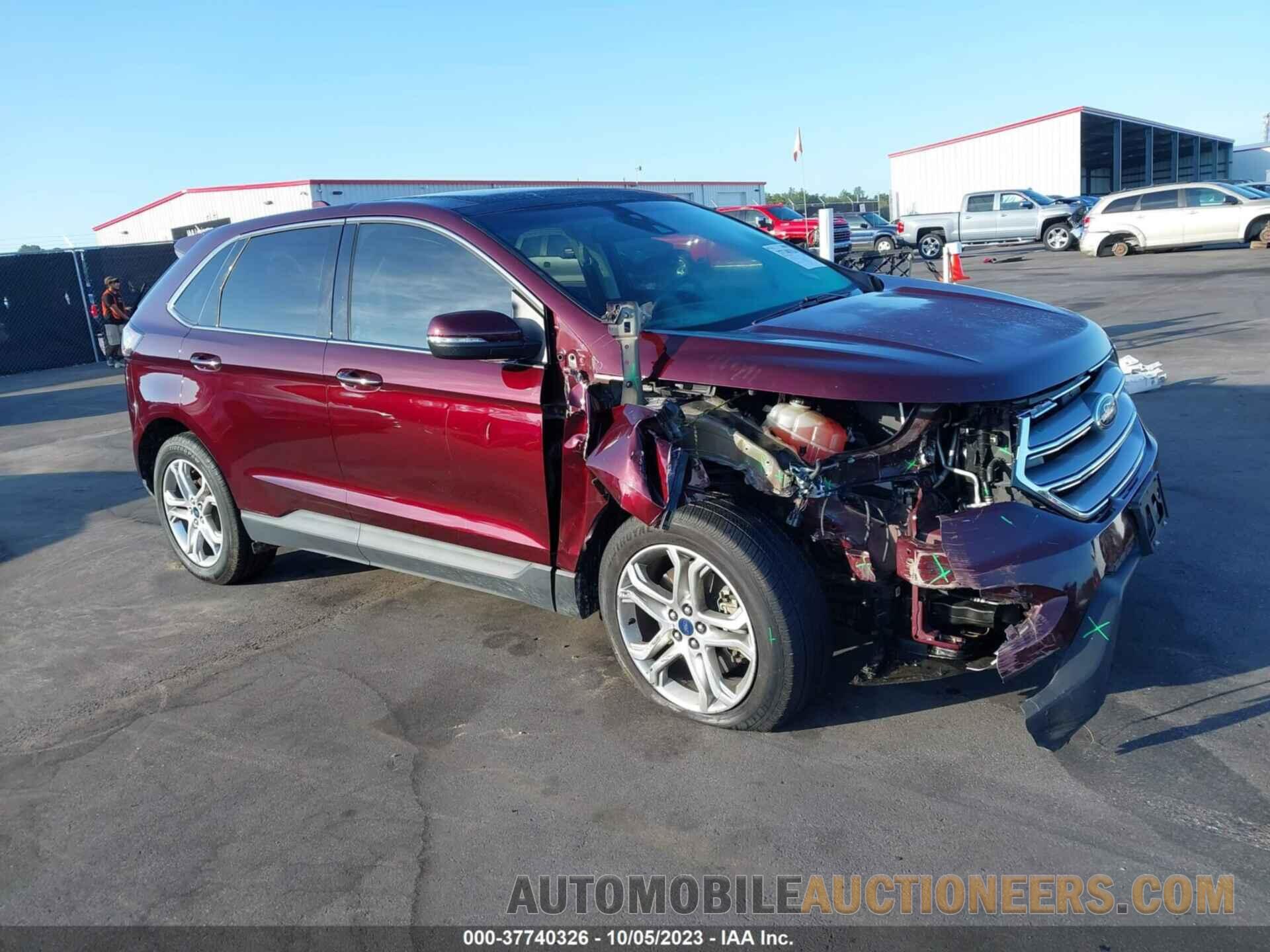 2FMPK4K8XJBB95314 FORD EDGE 2018