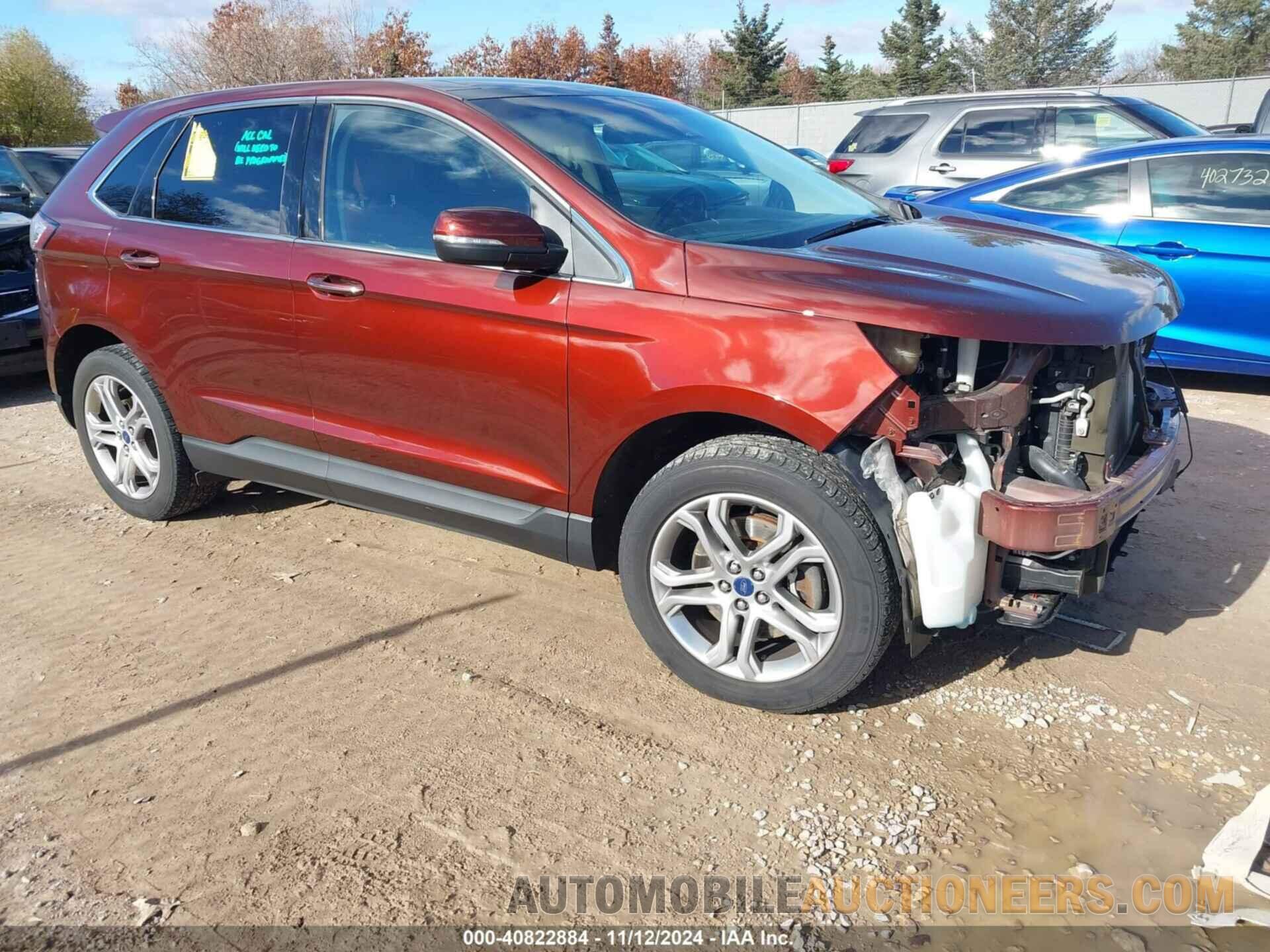 2FMPK4K92GBB93106 FORD EDGE 2016