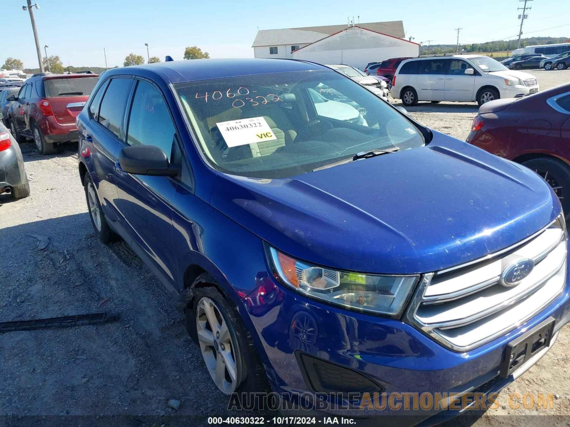 2FMTK4G95FBC08025 FORD EDGE 2015