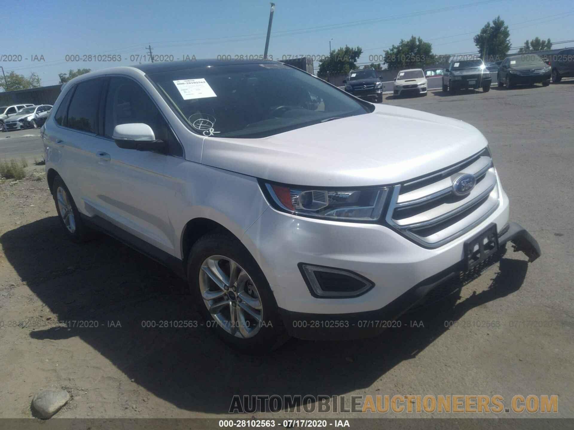 2FMTK4J85FBB81764 FORD EDGE 2015