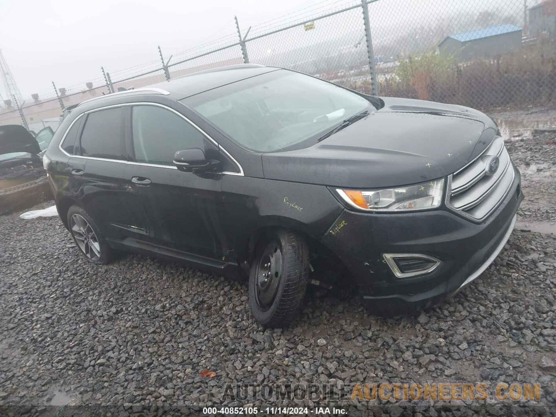 2FMTK4K95FBC10462 FORD EDGE 2015