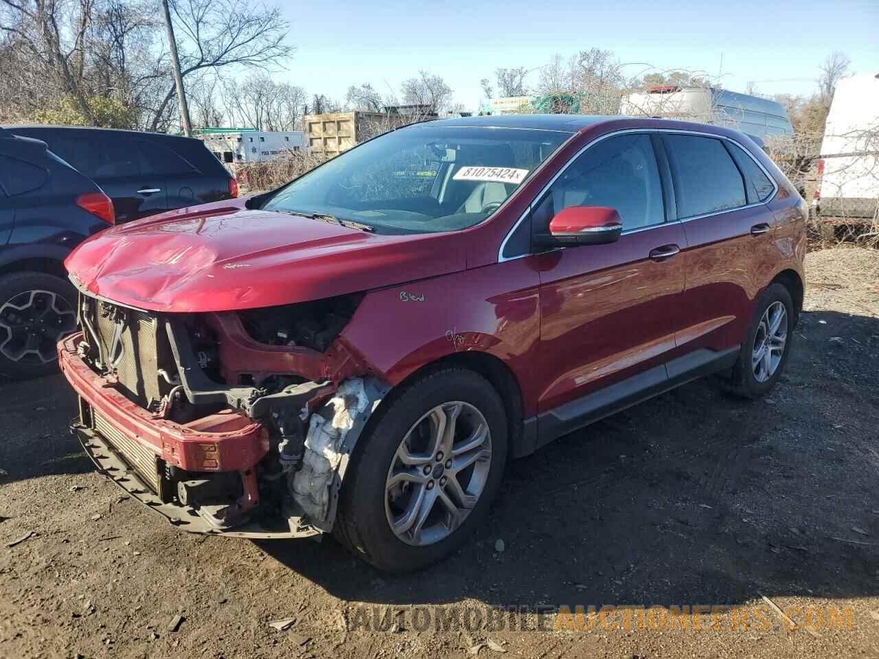 2FMTK4K97FBB49762 FORD EDGE 2015