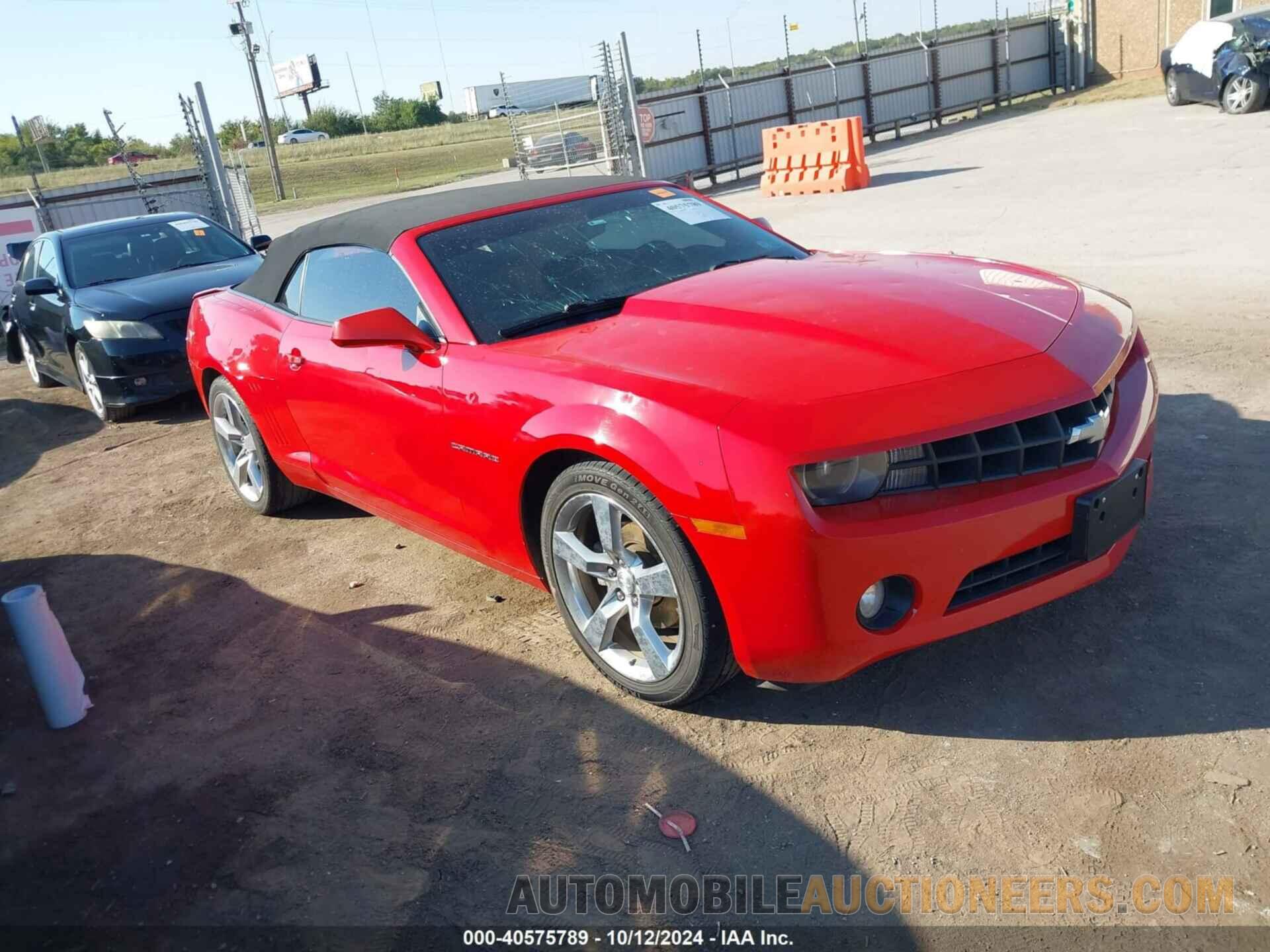 2G1FB3DD1B9201815 CHEVROLET CAMARO 2011