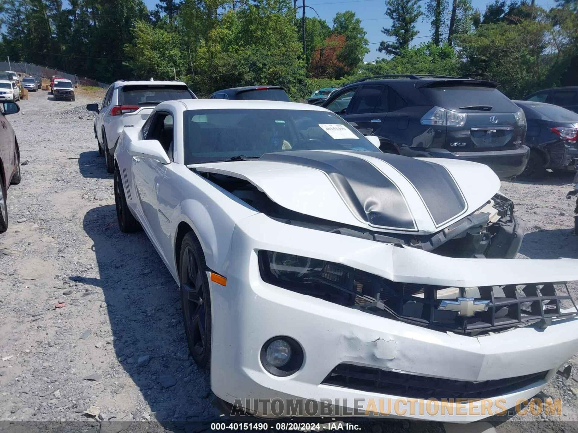 2G1FC1ED4B9133834 CHEVROLET CAMARO 2011