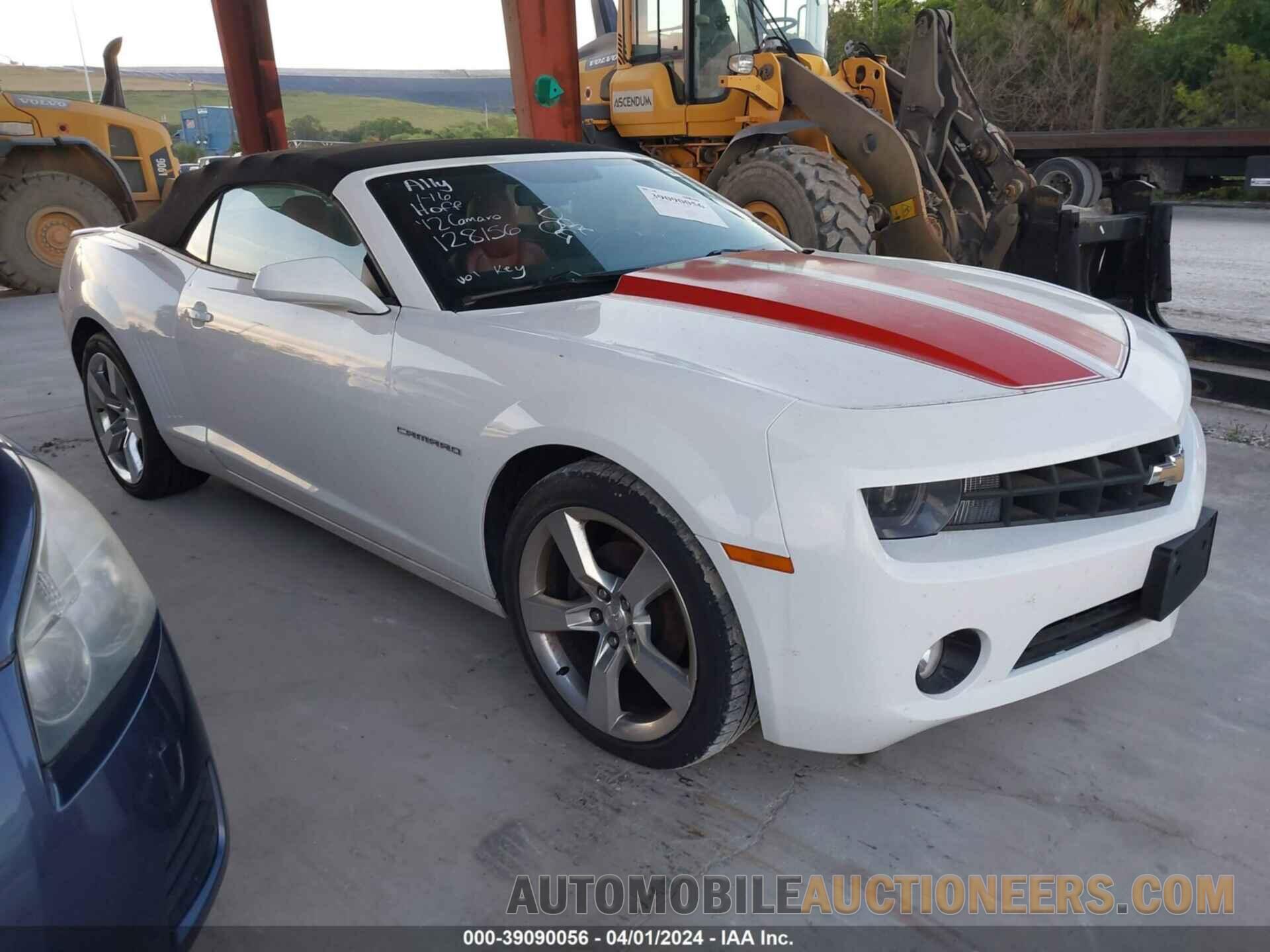 2G1FC3D38C9128156 CHEVROLET CAMARO 2012