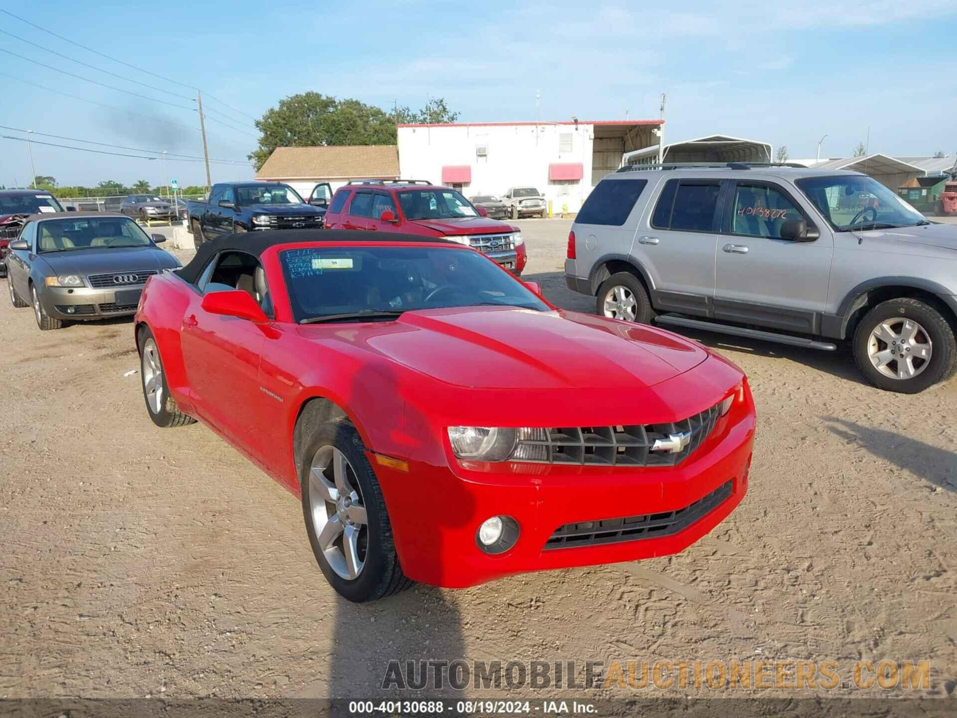 2G1FC3DD3B9198543 CHEVROLET CAMARO 2011