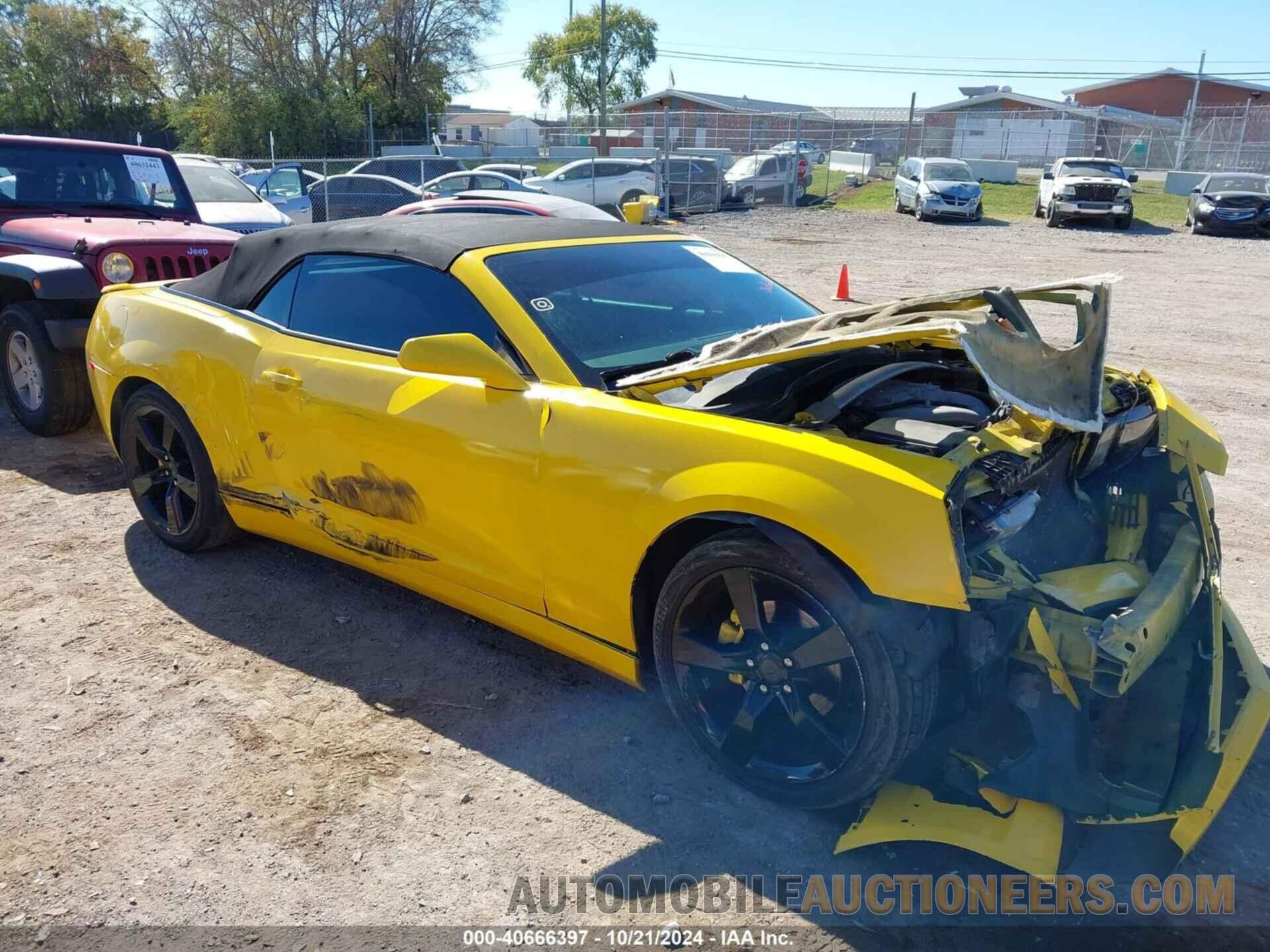 2G1FC3DD3B9211789 CHEVROLET CAMARO 2011