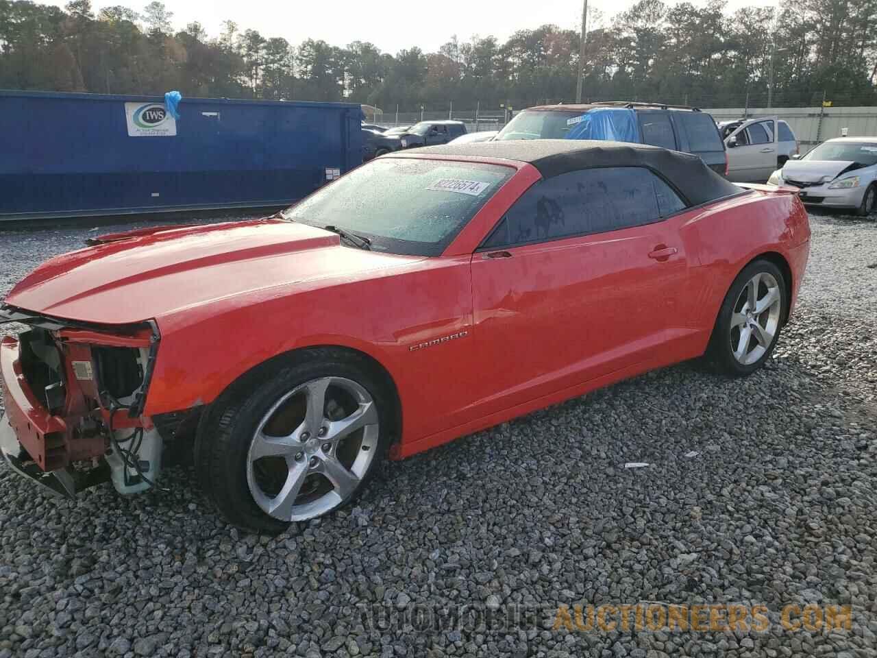 2G1FF3D32F9244819 CHEVROLET CAMARO 2015