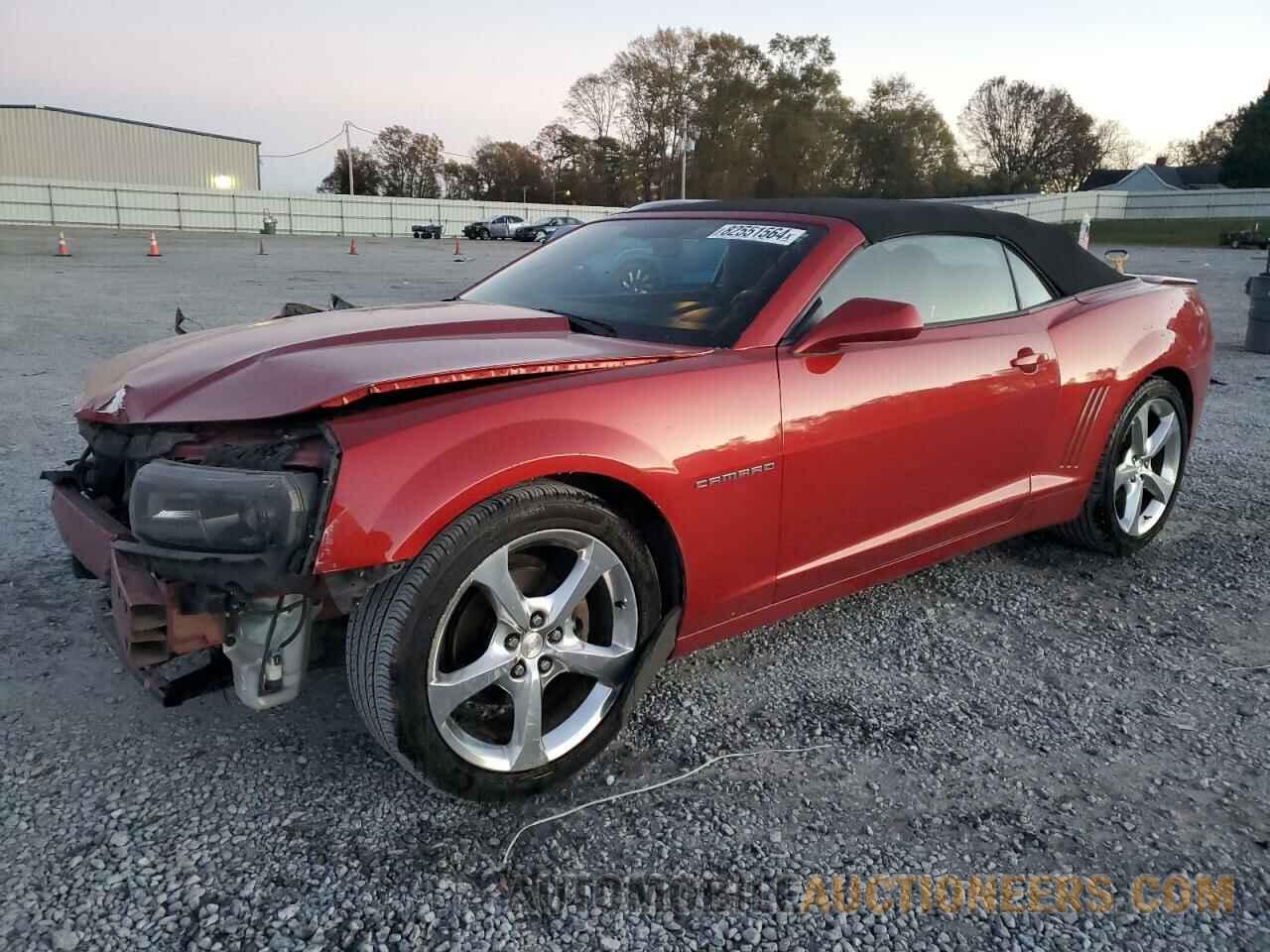 2G1FF3D33F9138735 CHEVROLET CAMARO 2015