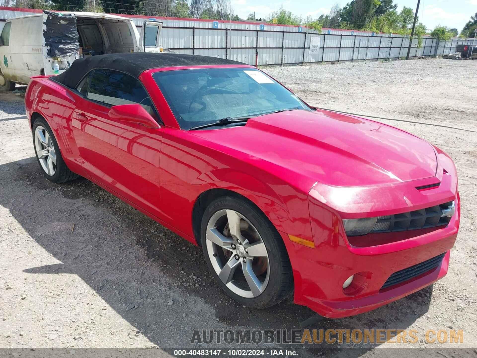 2G1FJ3DJ2C9172934 CHEVROLET CAMARO 2012