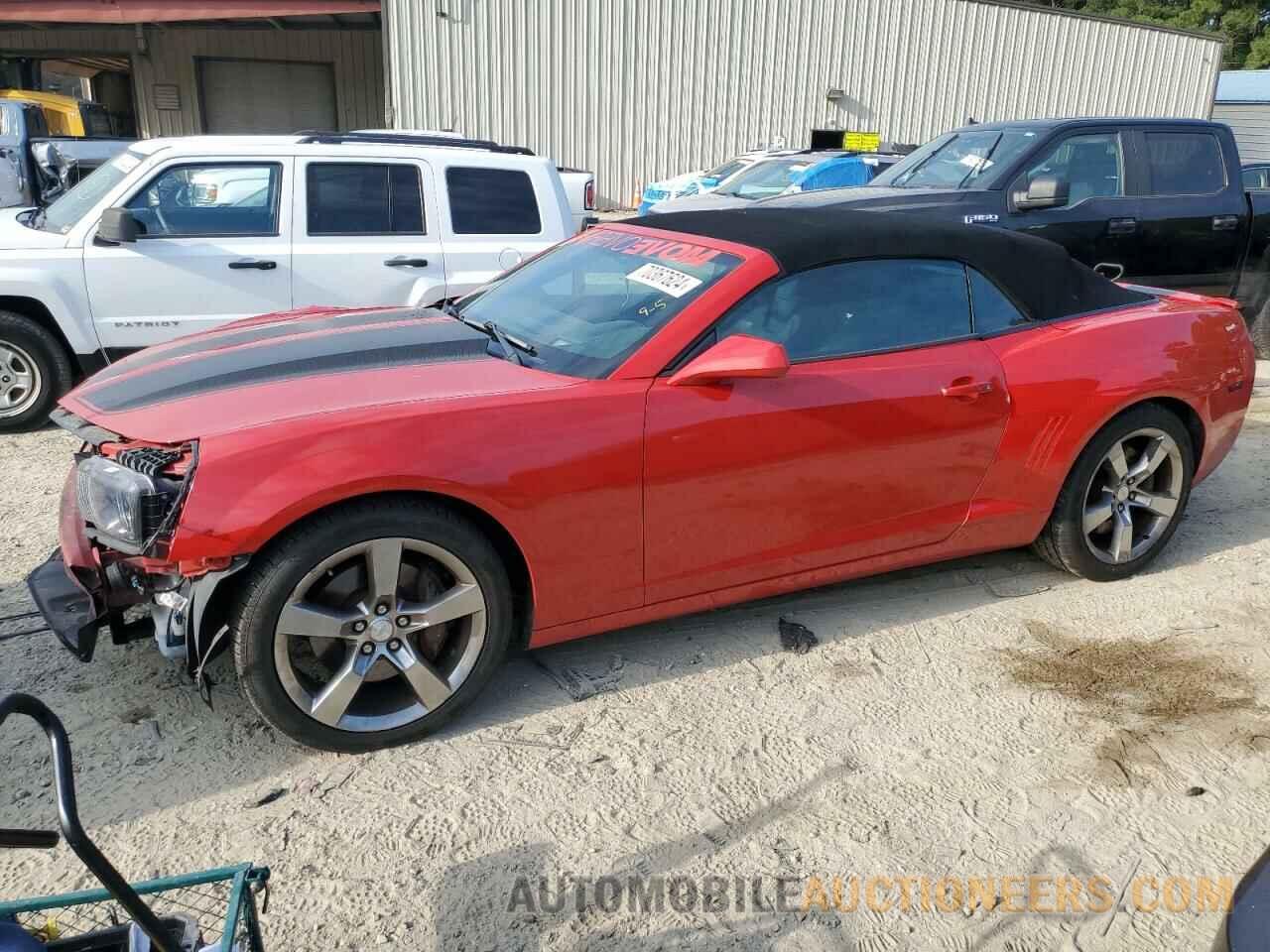 2G1FK3DJ8C9100472 CHEVROLET CAMARO 2012